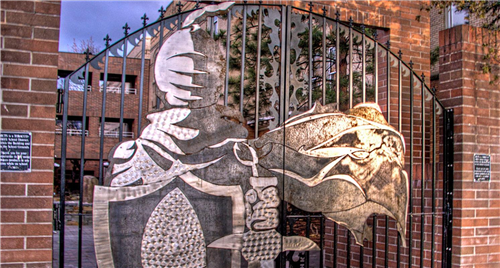 Hellgate Courtyard Gate 
